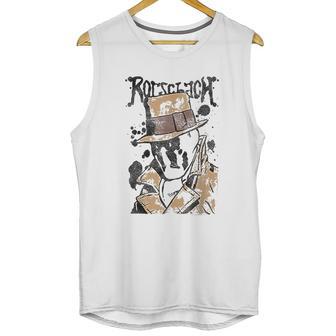 Watchmen Rorschach Splatter Unisex Tank Top | Favorety