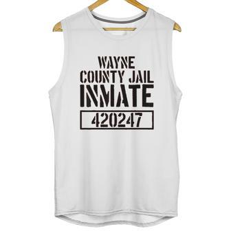 Wayne County Jail Inmate Prison Halloween Costume Unisex Tank Top | Favorety