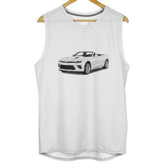 White Camaro Unisex Tank Top | Favorety UK