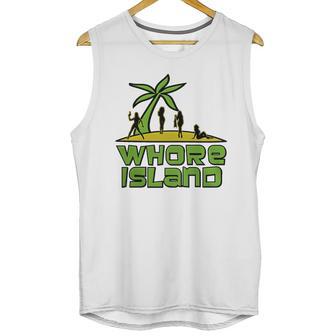 Whore Island Archer T-Shirt Unisex Tank Top | Favorety