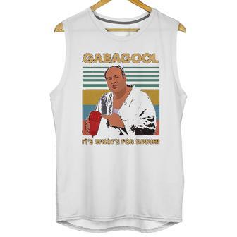 I Will Have The Gabagool For Dinner Retro Unisex Tank Top | Favorety UK