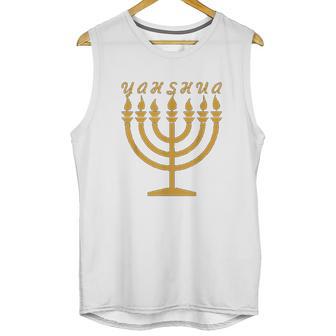 Yahshua Menorah Hebrew Israelite Yahweh Yeshua Torah Unisex Tank Top | Favorety