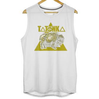 Yellowstone Park American Buffalo Vintage Unisex Tank Top | Favorety CA