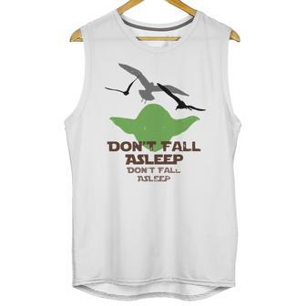 Yoda Seagulls Dont Fall Asleep Shirt Unisex Tank Top | Favorety AU