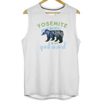 Yosemite National Park Half Dome Bear Unisex Tank Top | Favorety AU