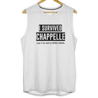 Zepp I Survived Chappelle Unisex Tank Top | Favorety