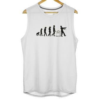 Zombie Evolution Funny Apocalypse Unisex Tank Top | Favorety AU