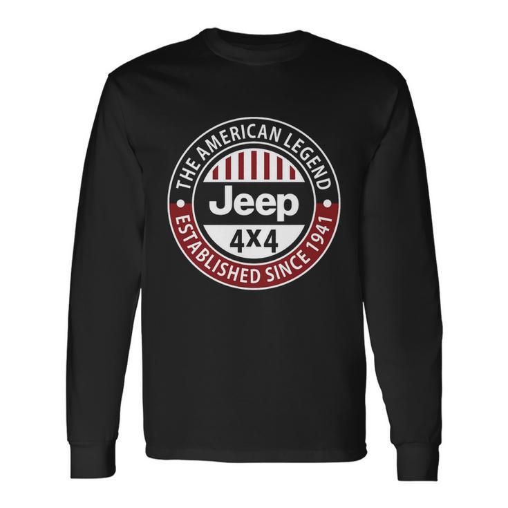 The American Legend Jeep 4X4 Shirt Unisex Long Sleeve Gifts ideas