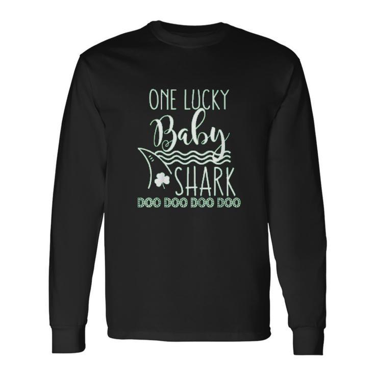 Baby Shark Kids St Patricks Day Family Unisex Long Sleeve