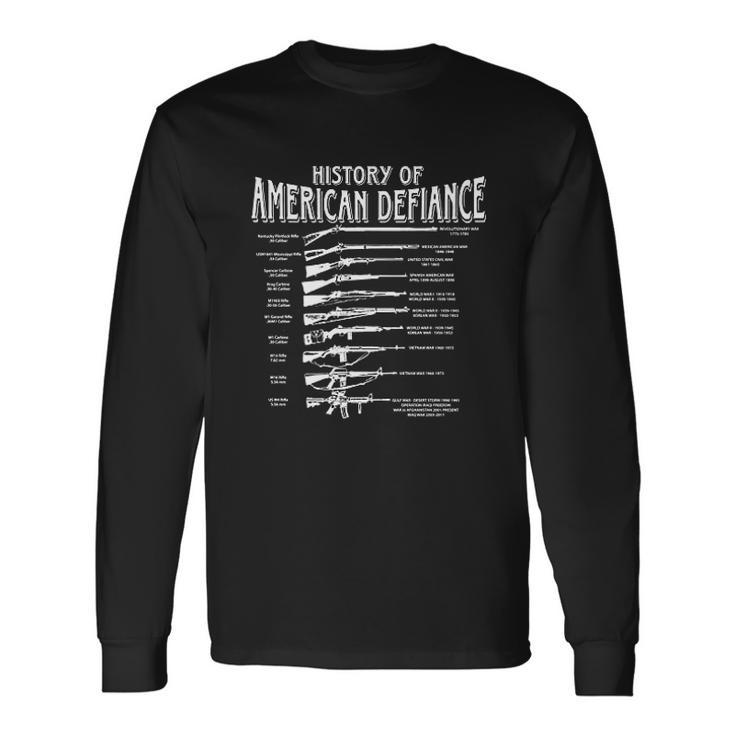 Gadsden And Culpeper History Of American Defiance Unisex Long Sleeve