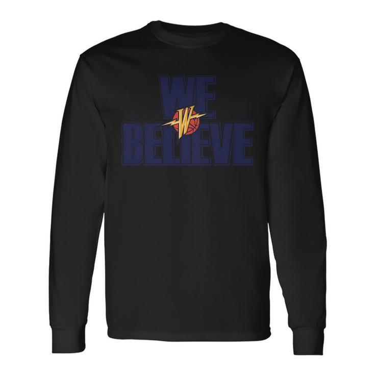 Official Warriors We Believe Unisex Long Sleeve