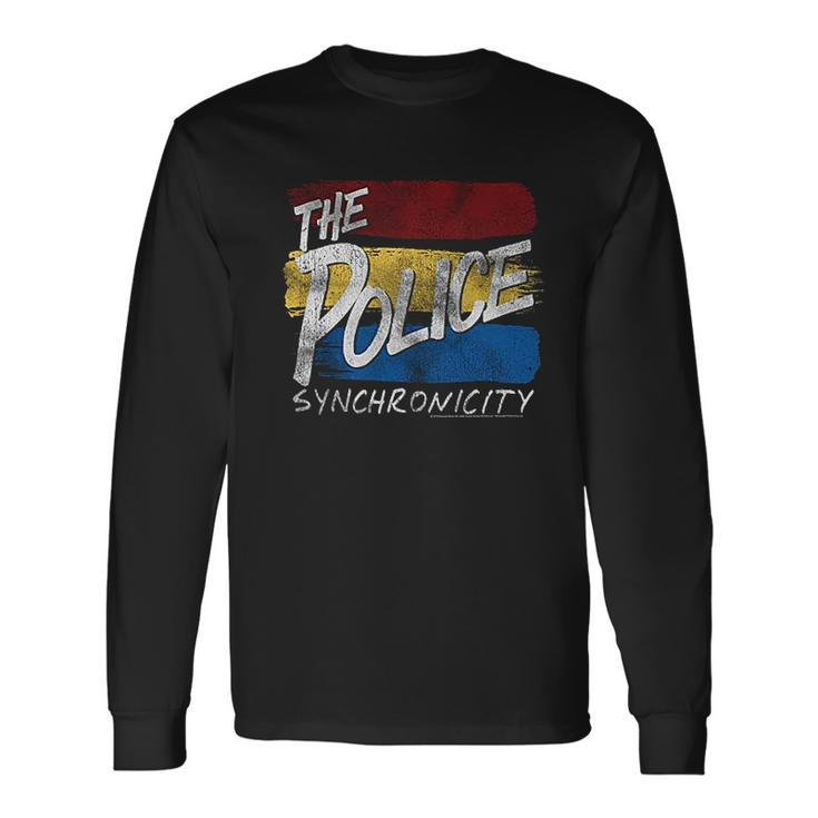 The Police Rock Band Sync Inverted Synchronicity Unisex Long Sleeve