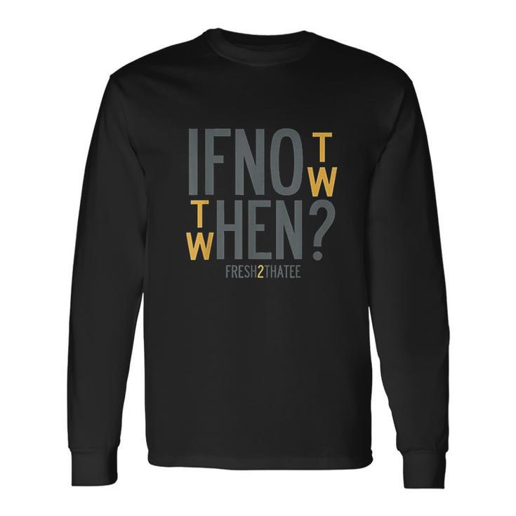 Retro Graphic Design Made To Match Jordan 9 University Gold Unisex Long Sleeve