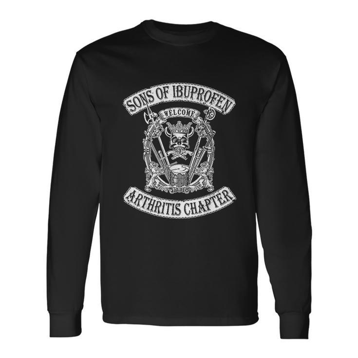 Sons Of Ibuprofen Arthritis Chapter Funny Old Biker Unisex Long Sleeve