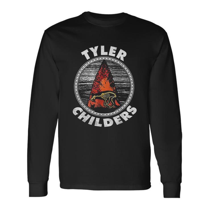 Vintage Tyler Idol Childers Country Musician 2021 Distressed Unisex Long Sleeve