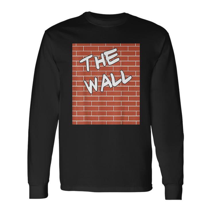 The Wall Funny Halloween Brick Wall Unisex Long Sleeve Gifts ideas