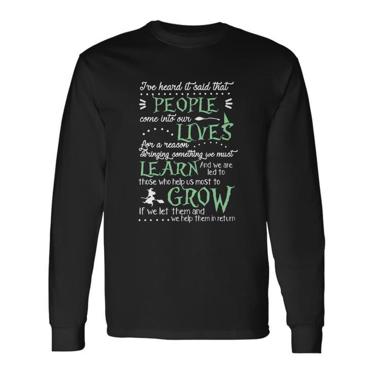 Wicked The Musical Unisex Long Sleeve Gifts ideas