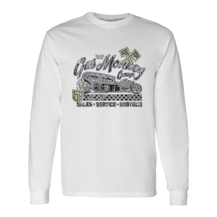 Gas Monkey Garage Vintage Hot Rod Poster Unisex Long Sleeve