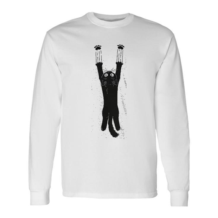 Paw Addict Funny Cat Cute Kitty Laughing Game Cat Unisex Long Sleeve