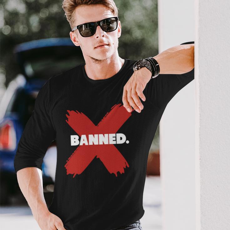 Banned Retro 1 Jordan Shirt Hoodie Unisex Long Sleeve Gifts for Him