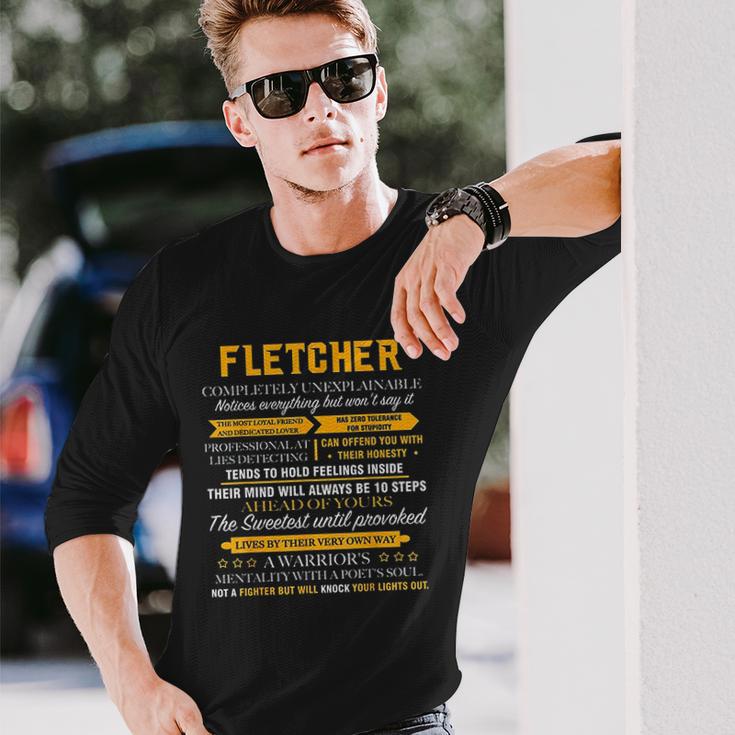 Fletcher Completely Unexplainable Family Unisex Long Sleeve Gifts for Him