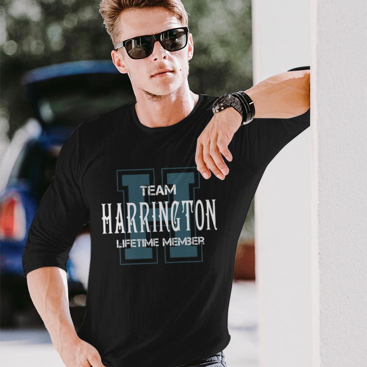 Harrington Shirts - Team Harrington Lifetime Member Name Shirts Unisex Long Sleeve Gifts for Him