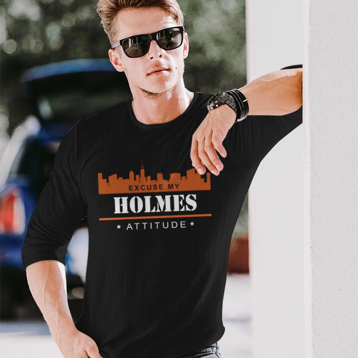 Holmes Shirts Excuse My Holmes Attitude T-Shirt Holmes TshirtHolmes TshirtsHolmesShirtHolmes ShirtsExcuse My Holmes Attitude T-Shirt Holmes Hoodie Vneck Unisex Long Sleeve Gifts for Him