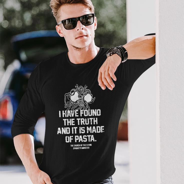 Pastafarian Shirt Flying Spaghetti Monster Fsm T-Shirt Unisex Long Sleeve Gifts for Him