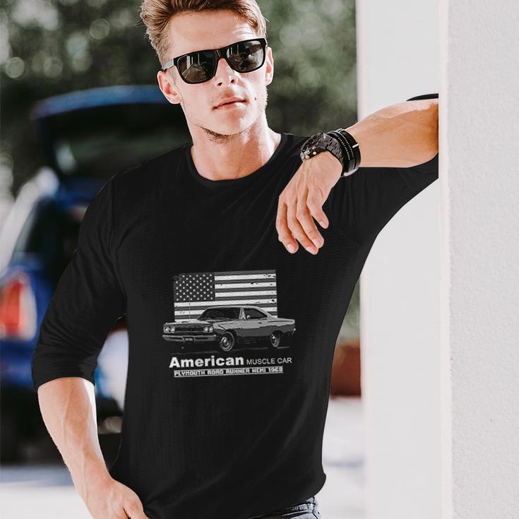 Plymouth Road Runner Hemi American Muscle Car 60S 70S Unisex Long Sleeve Gifts for Him