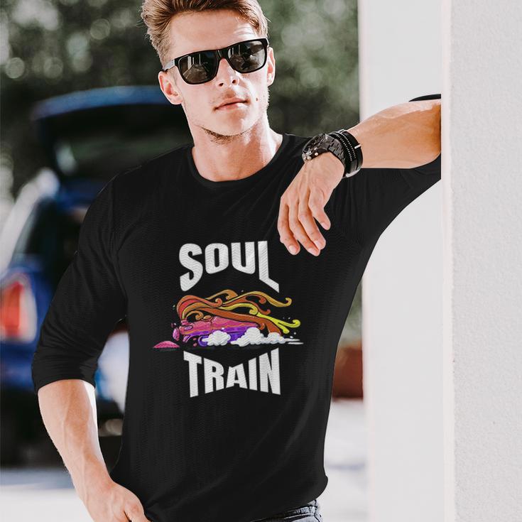 Train Boogie Train Groovy Disco Train Unisex Long Sleeve Gifts for Him