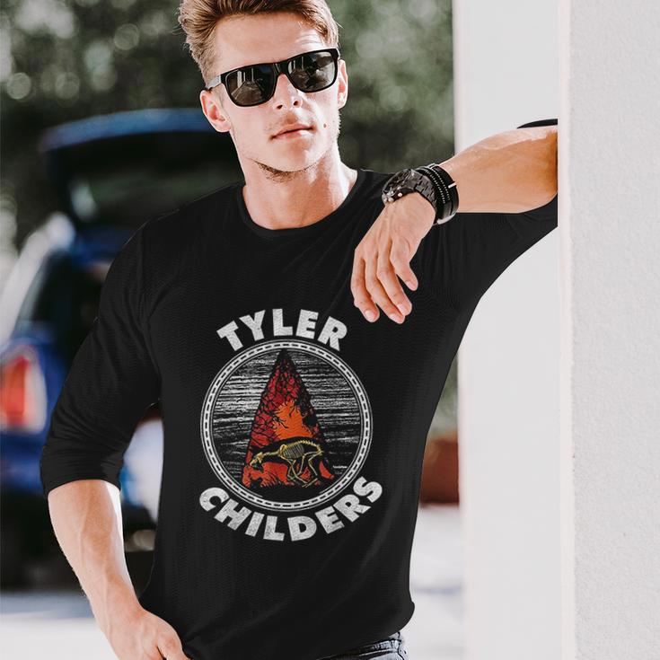 Vintage Tyler Idol Childers Country Musician 2021 Distressed Unisex Long Sleeve Gifts for Him