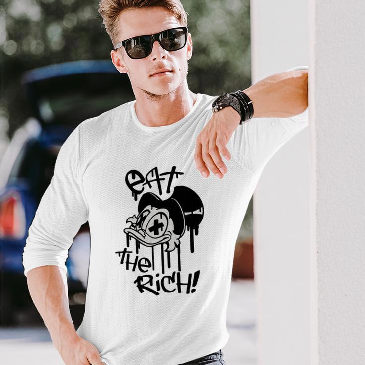 Eat The Rich T-Shirt Unisex Long Sleeve Gifts for Him