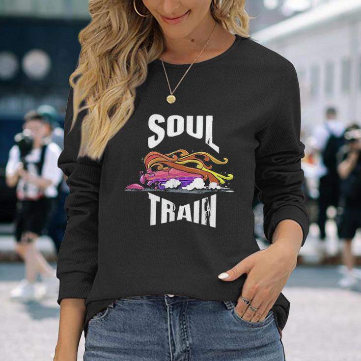 Boogie Train Groovy Disco Train Unisex Long Sleeve Gifts for Her