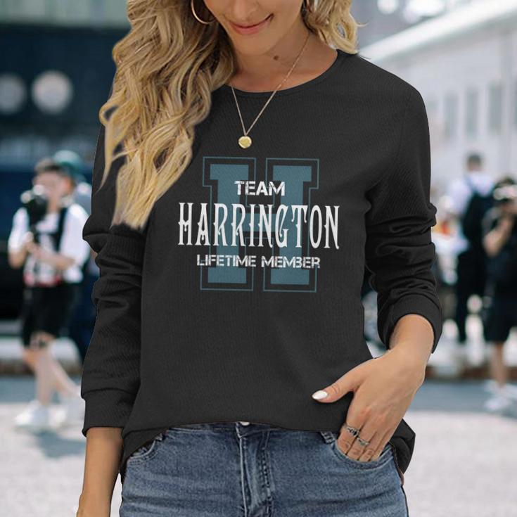 Harrington Shirts - Team Harrington Lifetime Member Name Shirts Unisex Long Sleeve Gifts for Her