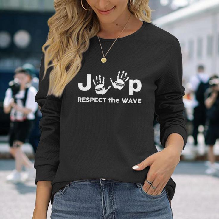 Jeep Respect The Wave Unisex Long Sleeve Gifts for Her