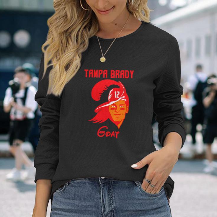 Official Tampa Brady Goat Shirt Unisex Long Sleeve Gifts for Her