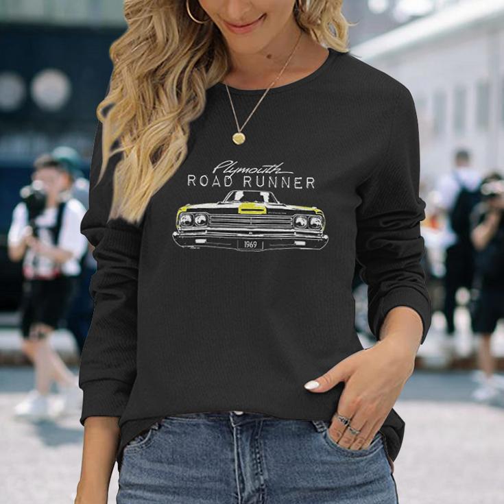 Plymouth Road Runner Officially Licensed Thermal Unisex Long Sleeve Gifts for Her