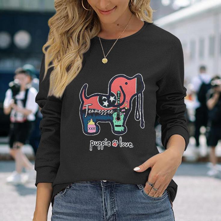 Puppie Love Rescue Dog Unisex Long Sleeve Gifts for Her