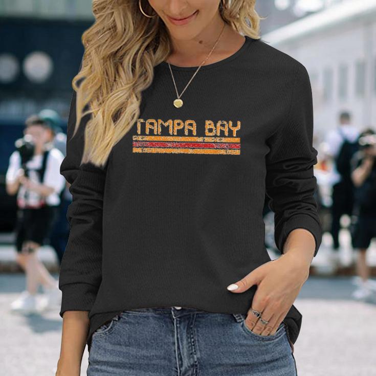 Tampa Bay Florida Retro Vintage Unisex Long Sleeve Gifts for Her