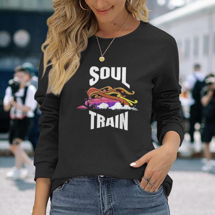 Train Boogie Train Groovy Disco Train Unisex Long Sleeve Gifts for Her