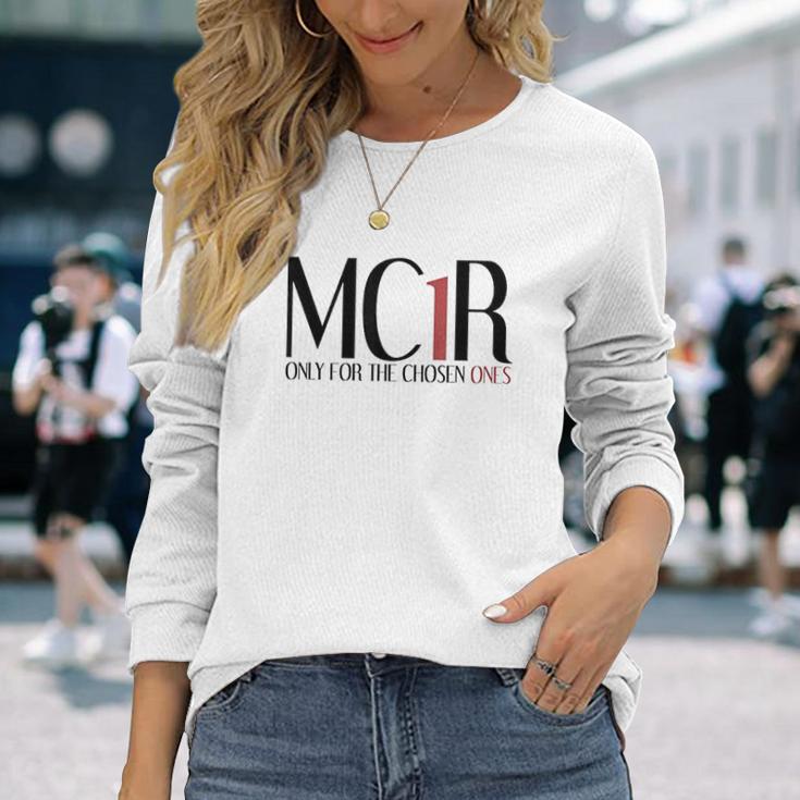 Mc1r Only For The Chosen Ones Funny Redhead Unisex Long Sleeve Gifts for Her