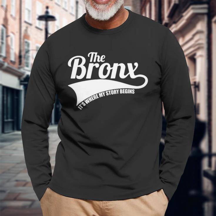 The Bronx T-Shirt Unisex Long Sleeve Gifts for Old Men