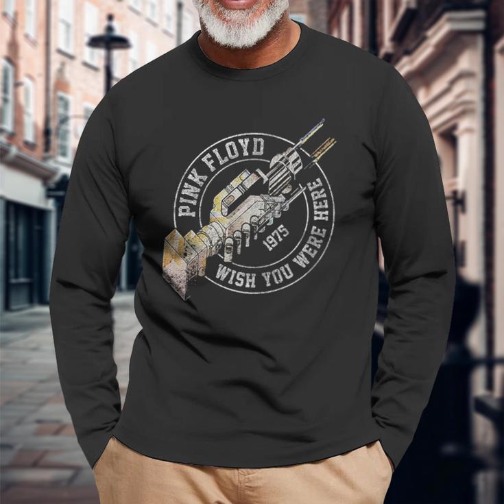 Impact Originals Coal Floyd Rock Band Wish You Were Here Unisex Long Sleeve Gifts for Old Men