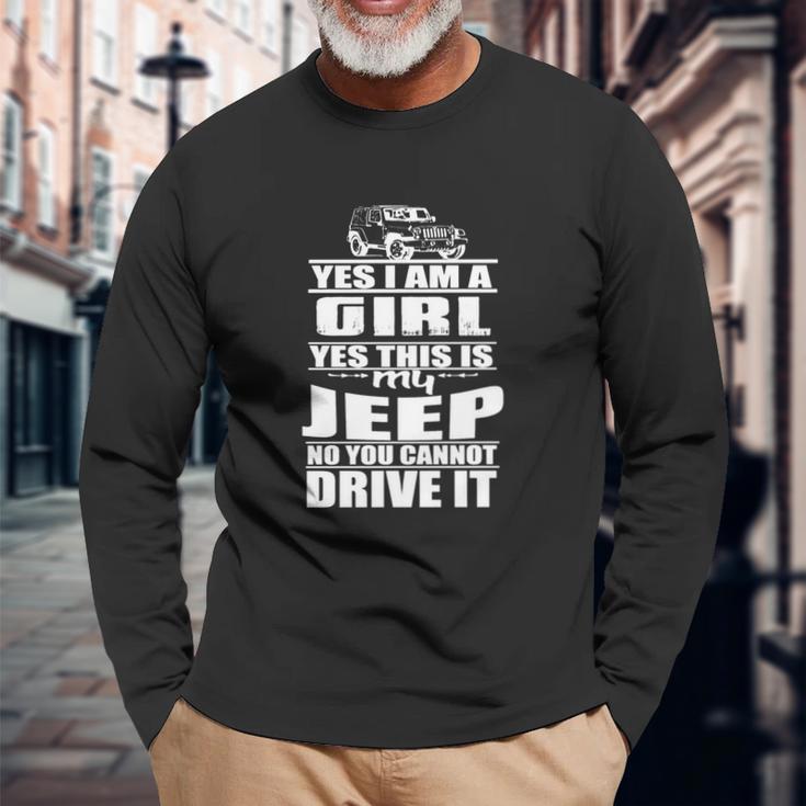 This Is My Jeep - Jeep Girl Offroad Unisex Long Sleeve Gifts for Old Men