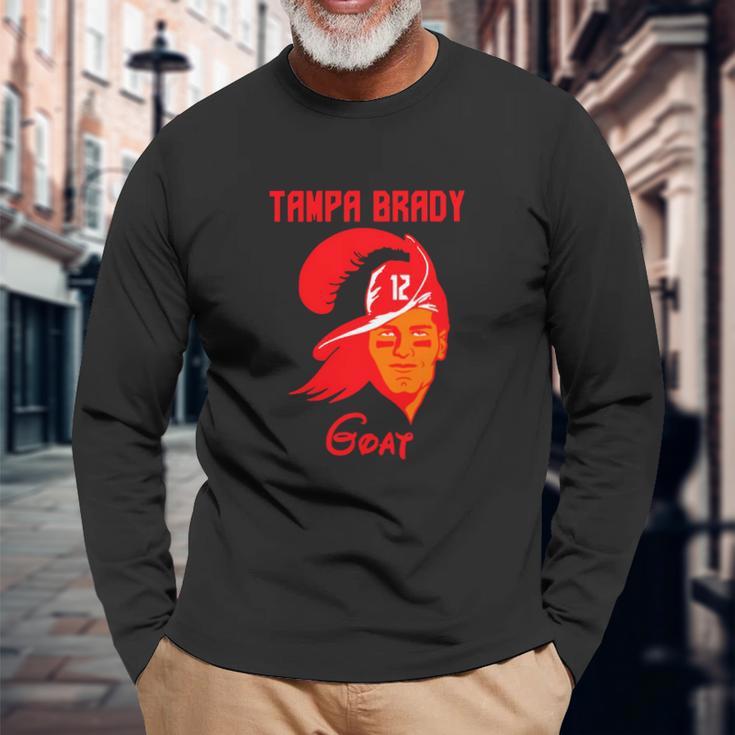 Official Tampa Brady Goat Shirt Unisex Long Sleeve Gifts for Old Men