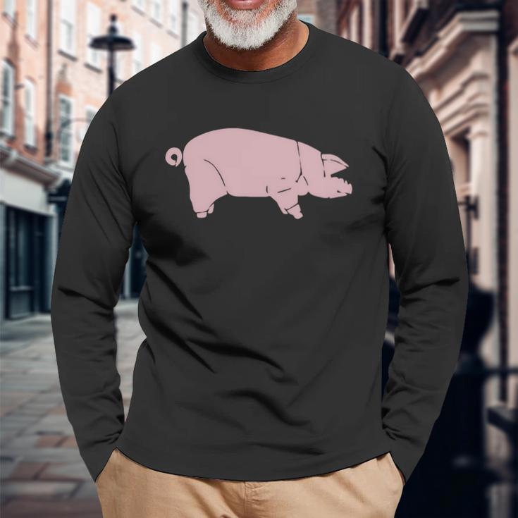 Pig Floyd T-Shirt Unisex Long Sleeve Gifts for Old Men