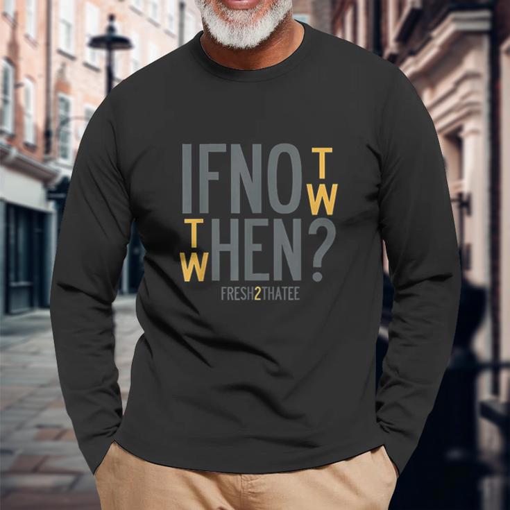 Retro Graphic Design Made To Match Jordan 9 University Gold Unisex Long Sleeve Gifts for Old Men