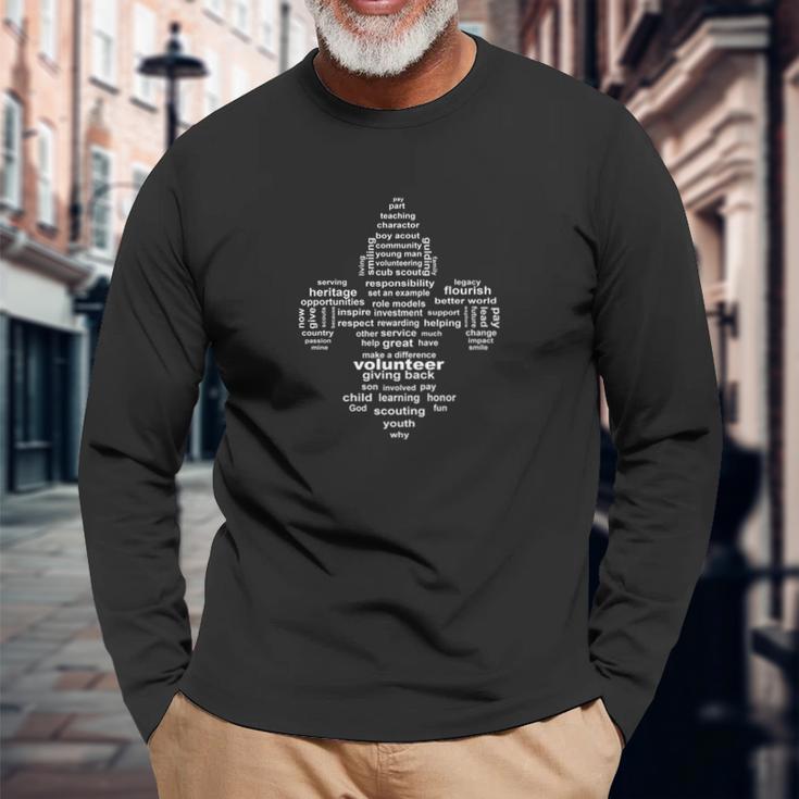 Scouts Volunteers Unisex Long Sleeve Gifts for Old Men