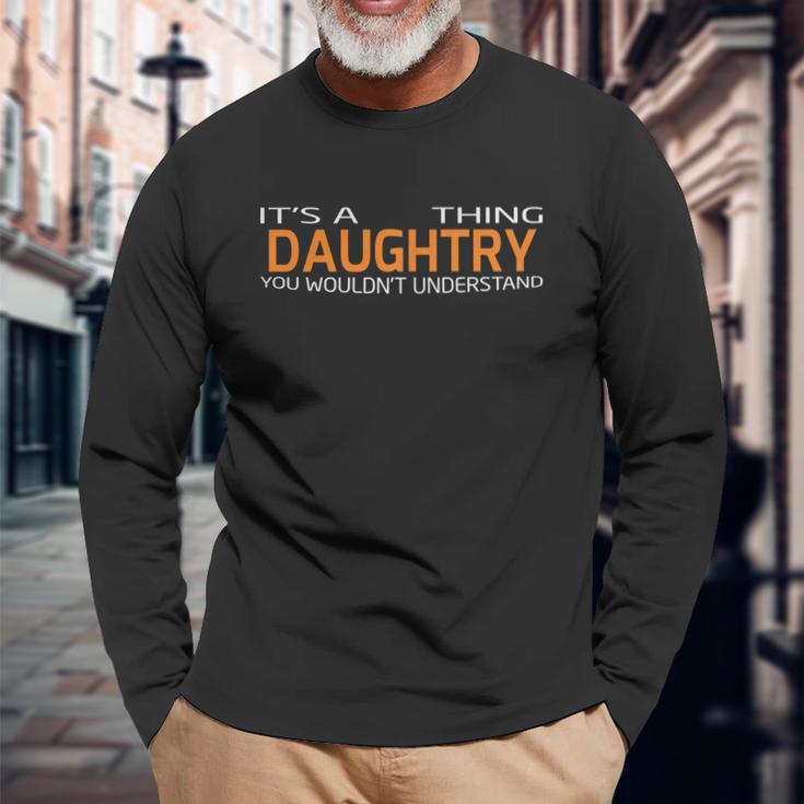 Vintage For Daughtry Unisex Long Sleeve Gifts for Old Men