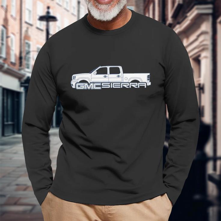 Wheel Spin Addict Mens Sierra Truck 1500 2500 Unisex Long Sleeve Gifts for Old Men